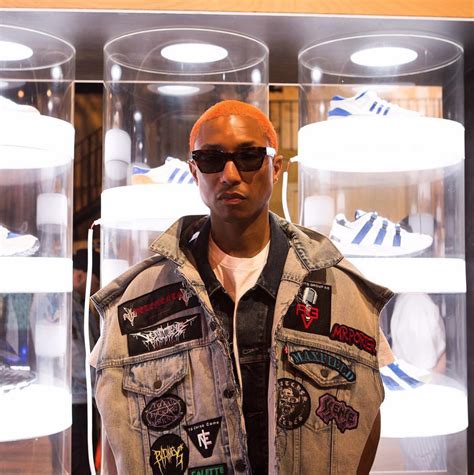 Pharrell Wearing Celine CL40183F Sunglasses 